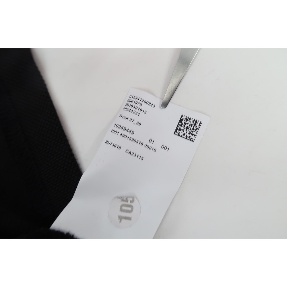 Hugo Boss Prout Polo Shirt Mens Medium Black Tan Striped Pique Contrast Collar - Picture 8 of 13